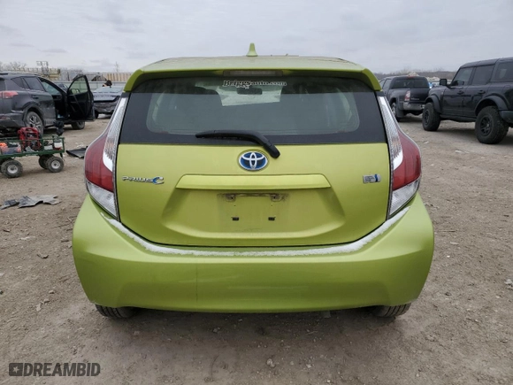 2016 Toyota Prius c One with VIN JTDKDTB34G1128610, listed as a Copart auction lot 45726915 with 99,363 mi miles and Salvage Title. Bid and sale history available at carsss.com. Image 6.