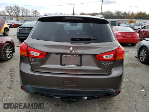 2016 Mitsubishi Outlander Sport 2.4 SEL with VIN JA4AP4AW7GZ055796, listed as a Copart auction lot 81664334 with 68,922 mi miles and Salvage Title. Bid and sale history available at carsss.com. Image 6.