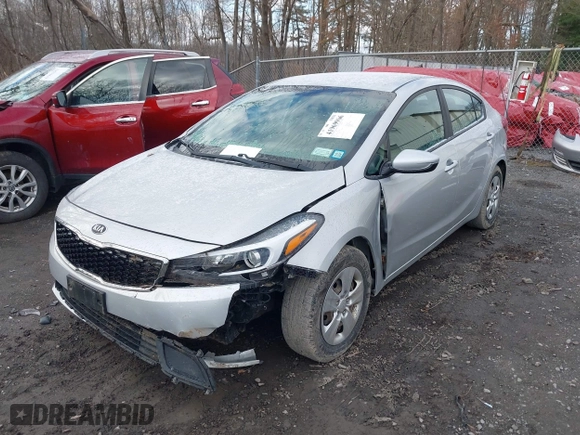 2018 Kia Forte LX with VIN 3KPFK4A74JE167784, listed as a IAAI auction lot 41969966 with 76,521 mi miles. Bid and sale history available at carsss.com. Image 6.