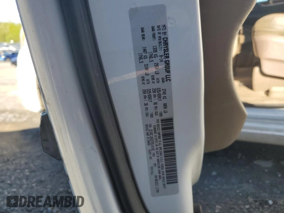 2015 Chrysler Town & Country Touring with VIN 2C4RC1BG5FR514102, listed as a Copart auction lot 55824025 with 200,969 mi miles and Clean Title. Bid and sale history available at DreamBid. Image 13.