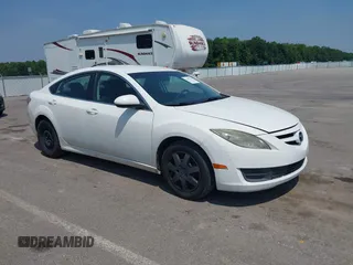 2010 Mazda 6 i Sport with VIN 1YVHZ8BHXA5M20597, listed as a IAAI auction lot 42487392 with 136,144 mi miles and . Bid and sale history available at DreamBid. Image 1.