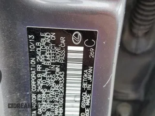 2014 Lexus ES 330 z VIN JTHBK1GG1E2093343, wystawiony jako Copart lot #55884065 z przebiegiem 150 998 mil mil oraz Szkoda całkowita • Salvage title. Historia ofert i sprzedaży dostępna na DreamBid. Obrazek 13.