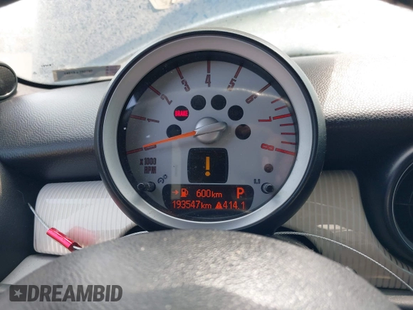 2010 MINI Hardtop S with VIN WMWMF7C54ATZ74321, listed as a IAAI auction lot 42409281 with 193,547 mi miles and . Bid and sale history available at DreamBid. Image 7.