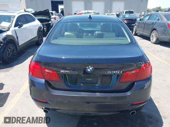 2016 BMW 5 Series 535i xDrive with VIN WBA5B3C59GG256290, listed as a IAAI auction lot 42381402 with 82,299 mi miles and . Bid and sale history available at DreamBid. Image 16.