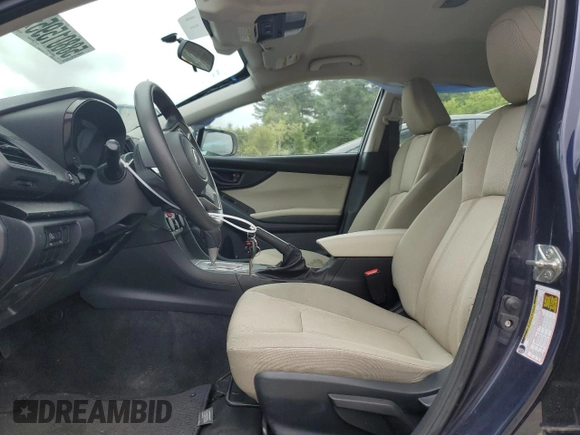 2020 Subaru Impreza with VIN 4S3GTAB60L3723072, listed as a Copart auction lot 58801595 with 28,685 mi miles and Salvage title. Bid and sale history available at DreamBid. Image 7.