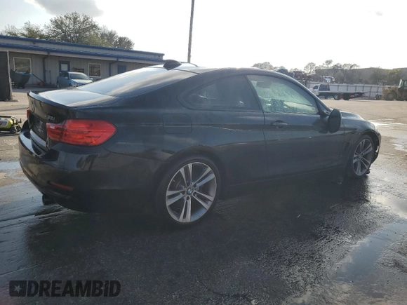 2015 BMW 4 Series 435i with VIN WBA3R1C50FK193552, listed as a Copart auction lot 86738244 with 105,887 mi miles and Salvage Title. Bid and sale history available at DreamBid. Image 3.