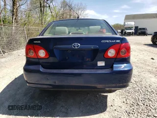 2005 Toyota Corolla CE with VIN 1NXBR32E95Z405715, listed as a Copart auction lot 55027265 with 196,804 mi miles and Salvage Title. Bid and sale history available at DreamBid. Image 6.