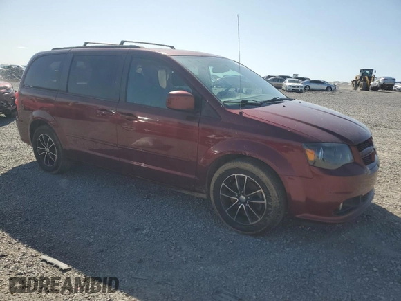 2017 Dodge Grand Caravan GT with VIN 2C4RDGEG2HR814873, listed as a Copart auction lot 51682555 with 174,446 mi miles and Salvage Title. Bid and sale history available at DreamBid. Image 4.