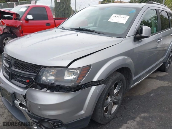 2017 Dodge Journey Crossroad Plus with VIN 3C4PDCGG5HT532396, listed as a IAAI auction lot 41761250 with NaN miles. Bid and sale history available at carsss.com. Image 6.