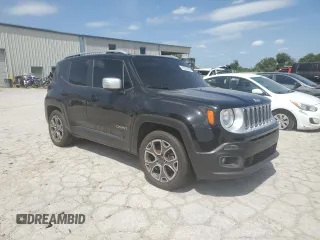 2016 Jeep Renegade Limited with VIN ZACCJADT7GPD35961, listed as a Copart auction lot 62286185 with 200,605 mi miles and Clean title. Bid and sale history available at DreamBid. Image 4.