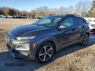 2018 Hyundai Kona Limited with VIN KM8K3CA50JU112038, listed as a Copart auction lot 69711182 with 48,879 mi miles. Bid and sale history available at carsss.com. Image 1.