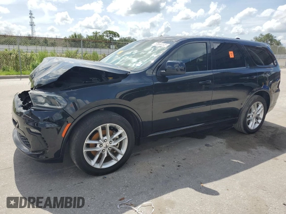 2022 Dodge Durango GT Plus with VIN 1C4RDHDG1NC131252, listed as a Copart auction lot 65723854 with 45,484 mi miles and Clean Title. Bid and sale history available at DreamBid. Image 1.