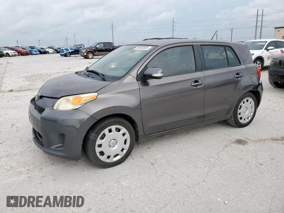 2010 Scion xD with VIN JTKKU4B40AJ057260, listed as a Copart auction lot 55053855 with 169,794 mi miles and Salvage Title. Bid and sale history available at DreamBid. Image 1.