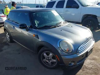 2010 MINI Hardtop with VIN WMWMF3C55ATZ65328, listed as a IAAI auction lot 42009862 with 109,123 mi miles and . Bid and sale history available at DreamBid. Image 1.