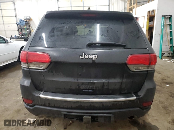 2017 Jeep Grand Cherokee Limited 75th Anniversary with VIN 1C4RJFBG7HC942963, listed as a Copart auction lot 86825454 with 169,227 mi miles and Salvage title. Bid and sale history available at DreamBid. Image 6.