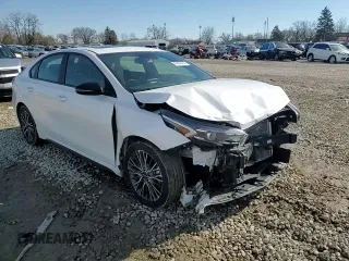 2024 Kia Forte GT-Line with VIN 3KPF54AD9RE726447, listed as a Copart auction lot 45429515 with 19,542 mi miles and Salvage Title. Bid and sale history available at carsss.com. Image 11.