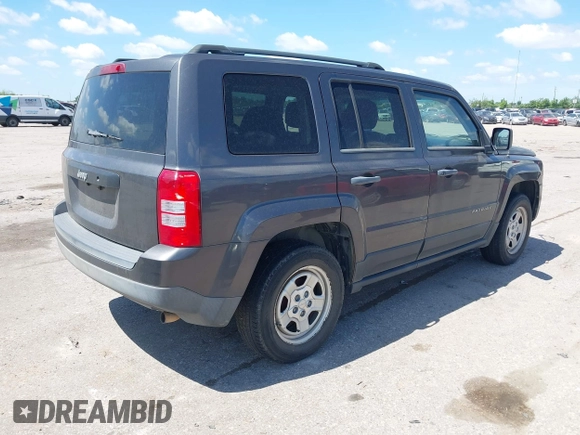 2014 Jeep Patriot Altitude with VIN 1C4NJPBA4ED786063, listed as a IAAI auction lot 42174337 with 96,398 mi miles and . Bid and sale history available at DreamBid. Image 4.