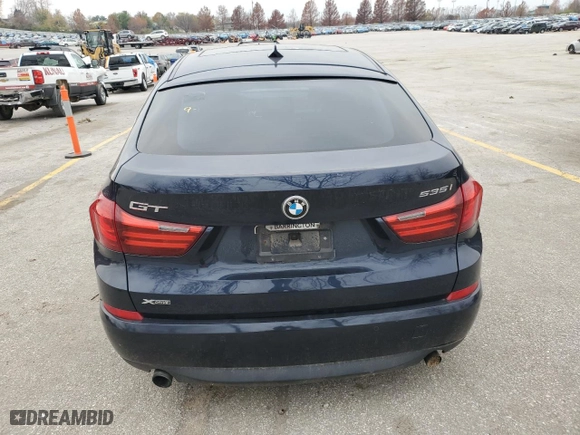 2014 BMW 5 Series Gran Turismo 535i xDrive with VIN WBA5M4C54ED183733, listed as a Copart auction lot 82322974 with 130,657 mi miles and Clean Title. Bid and sale history available at carsss.com. Image 6.
