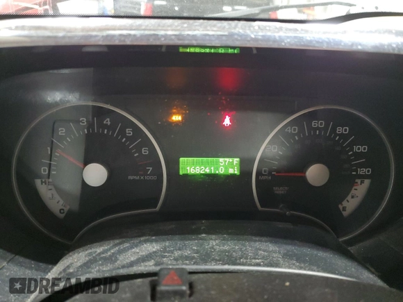 2008 Ford Explorer XLT with VIN 1FMEU73E98UB14427, listed as a Copart auction lot 52197075 with 168,241 mi miles and Salvage Title. Bid and sale history available at carsss.com. Image 9.