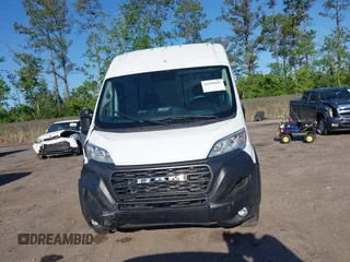 2024 Ram ProMaster Cargo Tradesman with VIN 3C6LRVBG7RE124935, listed as a IAAI auction lot 41999049 with 1,441 mi miles and . Bid and sale history available at DreamBid. Image 12.