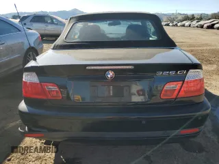 2004 BMW 3 Series 325Ci with VIN WBABW33454PL24496, listed as a Copart auction lot 42454825 with 83,935 mi miles and Salvage Title. Bid and sale history available at carsss.com. Image 6.