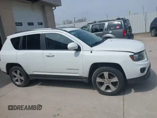 2017 Jeep Compass High Altitude with VIN 1C4NJCEB1HD212246, listed as a IAAI auction lot 42095253 with 123,834 mi miles. Bid and sale history available at carsss.com. Image 13.