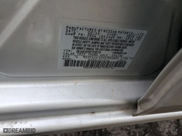 2015 Nissan Sentra S with VIN 3N1AB7AP8FY238716, listed as a Copart auction lot 82577214 with 150,859 mi miles and Salvage Title. Bid and sale history available at carsss.com. Image 14.
