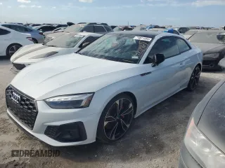 2020 Audi S5 Premium Plus with VIN WAUP4AF58LA001744, listed as a Copart auction lot 74811484 with Not Provided miles and Non Repairable. Bid and sale history available at DreamBid. Image 1.