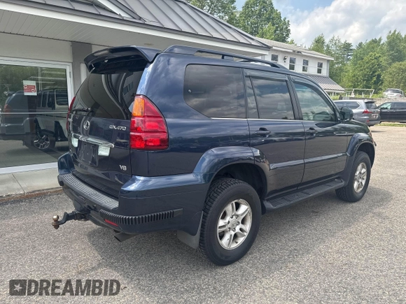 2005 Lexus GX 470 z VIN JTJBT20X550072373, wystawiony jako IAAI lot #42495387 z przebiegiem 221 554 mil mil oraz . Historia ofert i sprzedaży dostępna na DreamBid. Obrazek 4.