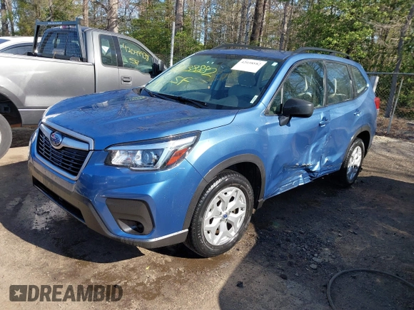 2020 Subaru Forester with VIN JF2SKADC5LH482601, listed as a IAAI auction lot 42038882 with 93,831 mi miles. Bid and sale history available at carsss.com. Image 17.