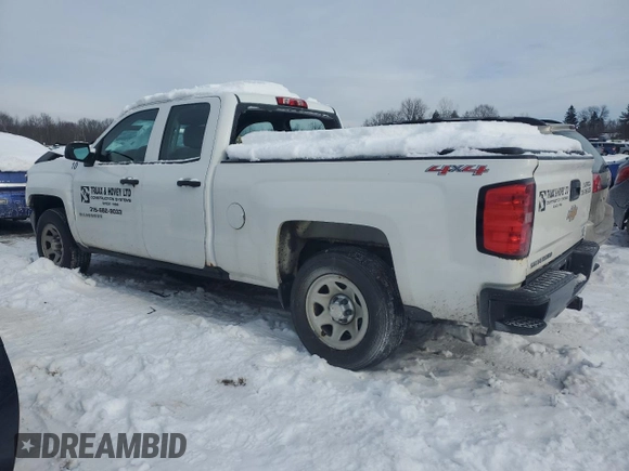 2016 Chevrolet Silverado 1500 Work Truck with VIN 1GCVKNEC3GZ119618, listed as a Copart auction lot 42025555 with 163,383 mi miles and Salvage Title. Bid and sale history available at carsss.com. Image 2.