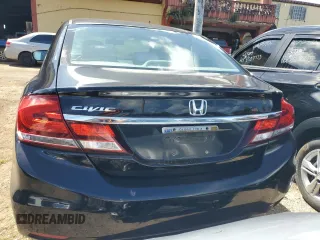 2014 Honda Civic Sedan EX with VIN 19XFB2F80EE054698, listed as a Copart auction lot 89171955 with 0 mi miles and Salvage Title. Bid and sale history available at carsss.com. Image 6.