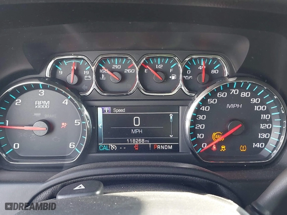 2015 Chevrolet Tahoe LTZ with VIN 1GNSCCKC8FR617540, listed as a IAAI auction lot 41356342 with 118,268 mi miles. Bid and sale history available at carsss.com. Image 7.