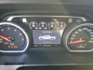 2019 Chevrolet Silverado 1500 High Country with VIN 1GCUYHEL7KZ316795, listed as a Copart auction lot 44081935 with 87,432 mi miles and Salvage Title. Bid and sale history available at carsss.com. Image 9.