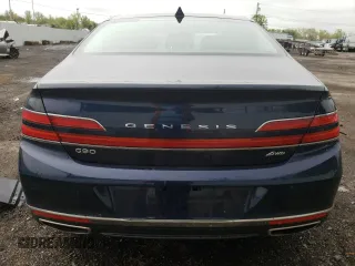 2021 Genesis G90 Premium z VIN KMTF34PA1MU084840, wystawiony jako Copart lot #53474564 z przebiegiem 42 293 mil mil oraz . Historia ofert i sprzedaży dostępna na DreamBid. Obrazek 6.