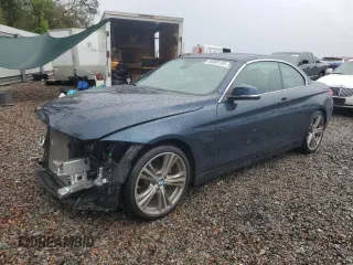 2017 BMW 4 Series 430i z VIN WBA4U7C39H5J55016, wystawiony jako Copart lot #46580135 z przebiegiem 52 500 mil mil oraz Szkoda całkowita • Salvage title. Historia ofert i sprzedaży dostępna na DreamBid. Obrazek 1.