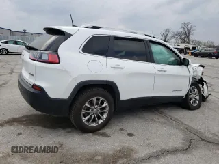 2021 Jeep Cherokee Latitude Plus z VIN 1C4PJMLB7MD133367, wystawiony jako Copart lot #49389785 z przebiegiem 156 663 mil mil oraz Szkoda całkowita • Salvage title. Historia ofert i sprzedaży dostępna na DreamBid. Obrazek 3.