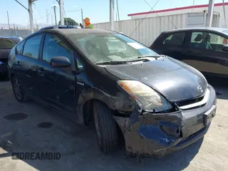 2007 Toyota Prius with VIN JTDKB20U673257335, listed as a IAAI auction lot 42707876 with 206,399 mi miles and . Bid and sale history available at DreamBid. Image 1.