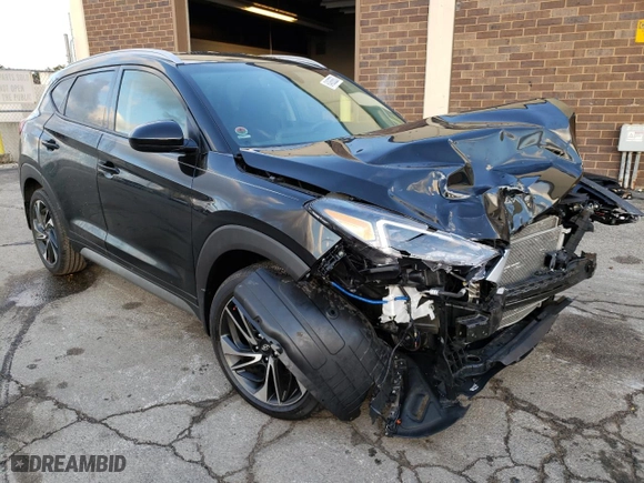 2021 Hyundai Tucson Sport with VIN KM8J3CAL2MU289379, listed as a Copart auction lot 64963531 with 10,453 mi miles and Salvage Title. Bid and sale history available at carsss.com. Image 1.