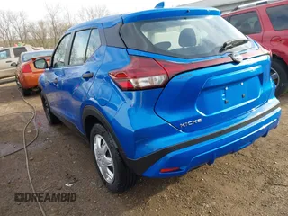 2022 Nissan Kicks S with VIN 3N1CP5BV0NL490306, listed as a IAAI auction lot 41825029 with 36,356 mi miles and . Bid and sale history available at carsss.com. Image 3.