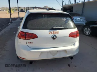 2017 Volkswagen GTI S z VIN 3VW547AU4HM073477, wystawiony jako Copart lot #57528365 z przebiegiem 99 954 mil mil oraz Szkoda całkowita • Salvage title. Historia ofert i sprzedaży dostępna na DreamBid. Obrazek 6.
