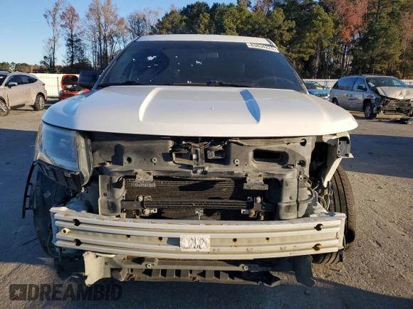 2016 Ford Utility Police Interceptor with VIN 1FM5K8AR4GGC94883, listed as a Copart auction lot 83834224 with 117,539 mi miles and Salvage Title. Bid and sale history available at carsss.com. Image 5.