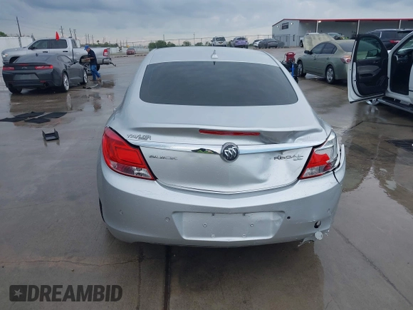 2011 Buick Regal CXL RL6 with VIN W04GU5GCXB1070838, listed as a IAAI auction lot 40434695 with 80,530 mi miles. Bid and sale history available at carsss.com. Image 15.