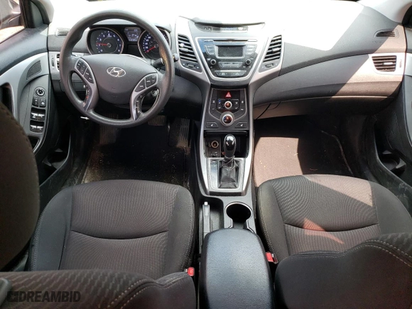2016 Hyundai Elantra SE with VIN 5NPDH4AE6GH693486, listed as a Copart auction lot 52100255 with 312,385 mi miles and Clean Title. Bid and sale history available at carsss.com. Image 8.