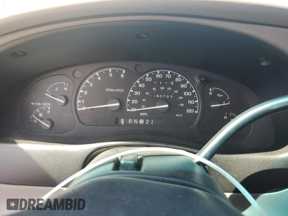1998 Ford Explorer Sport with VIN 1FMYU22X6WUA20814, listed as a Copart auction lot 68060284 with 180,785 mi miles and Clean title. Bid and sale history available at DreamBid. Image 9.