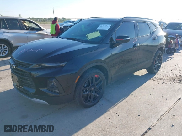 2022 Chevrolet Blazer LT z VIN 3GNKBCR43NS117945, wystawiony jako IAAI lot #41969365 z przebiegiem 18 918 mil mil oraz . Historia ofert i sprzedaży dostępna na DreamBid. Obrazek 17.