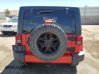 2018 Jeep Wrangler Unlimited Sahara with VIN 1C4HJWEG0JL923216, listed as a Copart auction lot 53347605 with 129,843 mi miles and Salvage title. Bid and sale history available at DreamBid. Image 6.