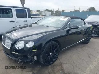 2013 Bentley Continental GT with VIN SCBGR3ZAXDC080271, listed as a IAAI auction lot 39498924 with 39,873 mi miles and . Bid and sale history available at DreamBid. Image 2.