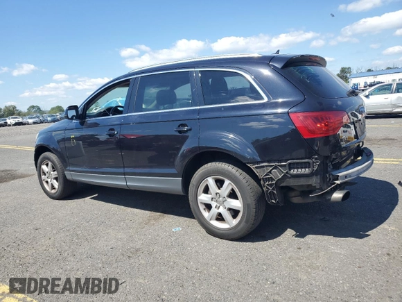 2014 Audi Q7 3.0T Premium with VIN WA1CGAFE6ED002833, listed as a Copart auction lot 70429994 with 153,158 mi miles and Salvage Title. Bid and sale history available at carsss.com. Image 2.