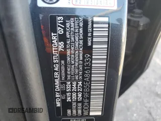 2014 Mercedes-Benz E 400 Sport with VIN WDDHF9FB5EA861339, listed as a Copart auction lot 50382815 with 119,023 mi miles and Clean Title. Bid and sale history available at DreamBid. Image 12.